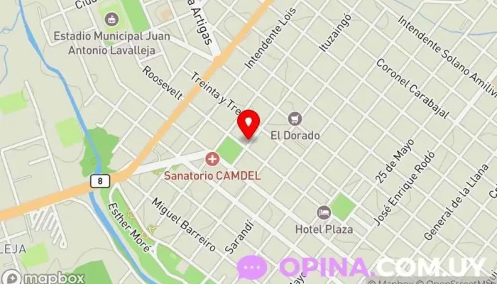 mapa de Policlinica De Camdel Clínica ambulatoria en Minas