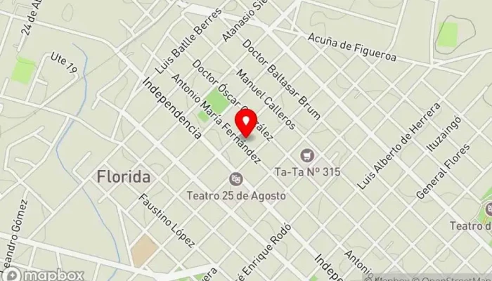 mapa de Polleria Y Pico Restaurante especializado en pollo en Florida