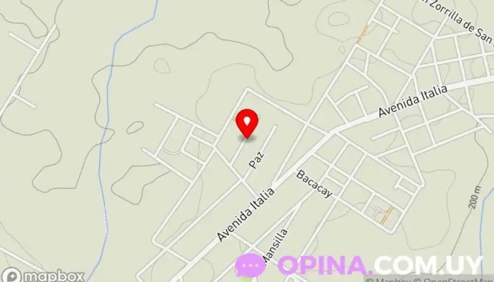 mapa de Polo Castro Luis felix Sociedad de viviendas en Rivera