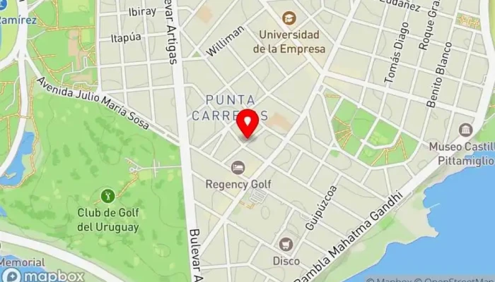 mapa de Pomelo Restaurante en Montevideo