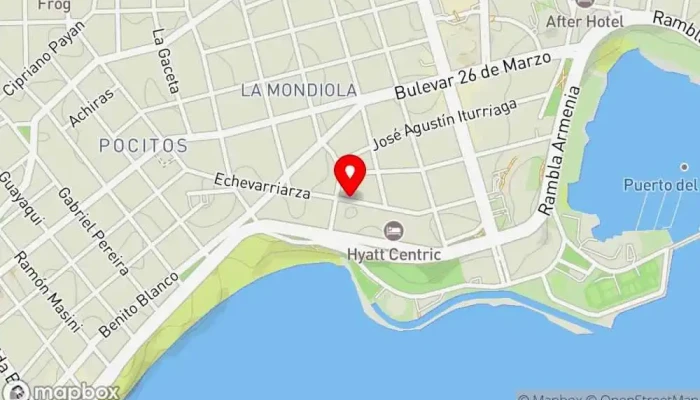 mapa de Portada  en Montevideo