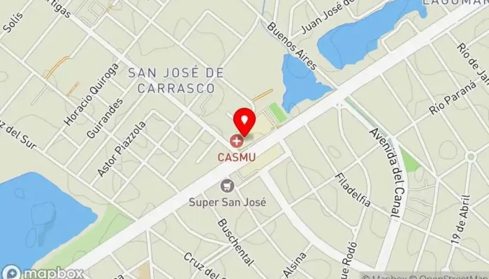 mapa de Porto Vanila Caffé Cafetería en Ciudad de la Costa