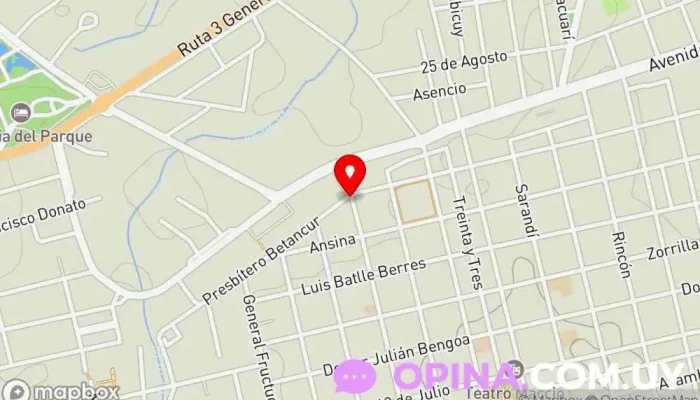 mapa de Power House Fitness Gimnasio en San José de Mayo