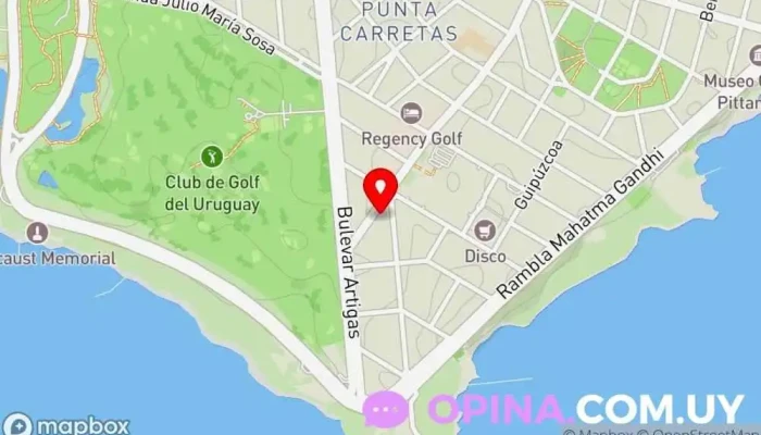 mapa de PronoKal Centro de adelgazamiento en Montevideo