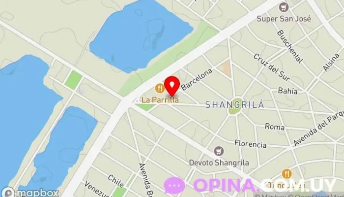 mapa de Psicóloga Lic. Camila Melgar Psicólogo en Canelones