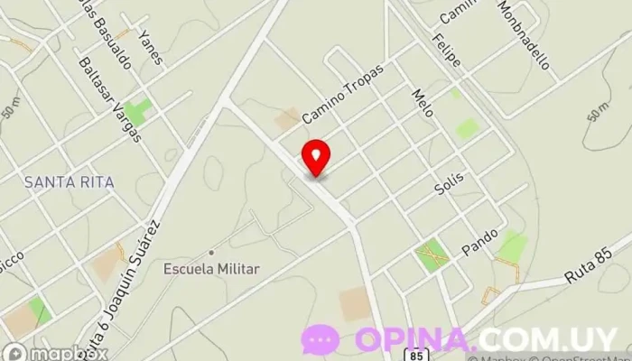 mapa de Psicóloga Mariangel Giménez Servicio de salud mental en Toledo