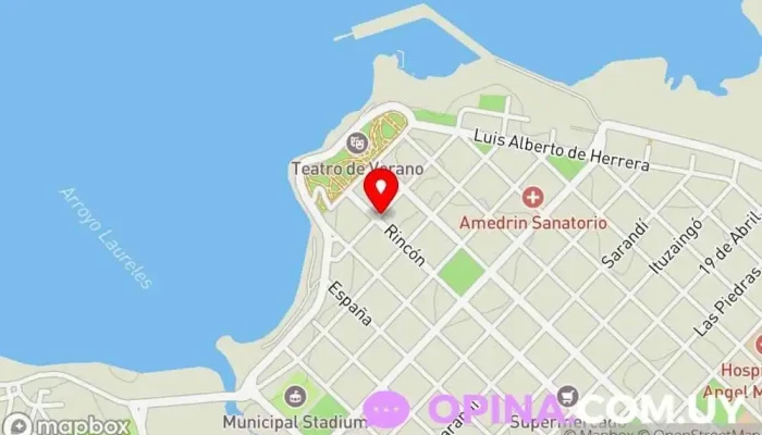 mapa de Psicóloga Micaela Fernández Ortiz Psicólogo en Fray Bentos