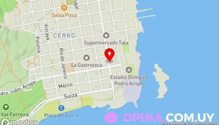 mapa deServicio de salud mental Psicóloga Paola Lacaze en Montevideo mapa de Psicóloga Paola Lacaze Servicio de salud mental en Montevideo