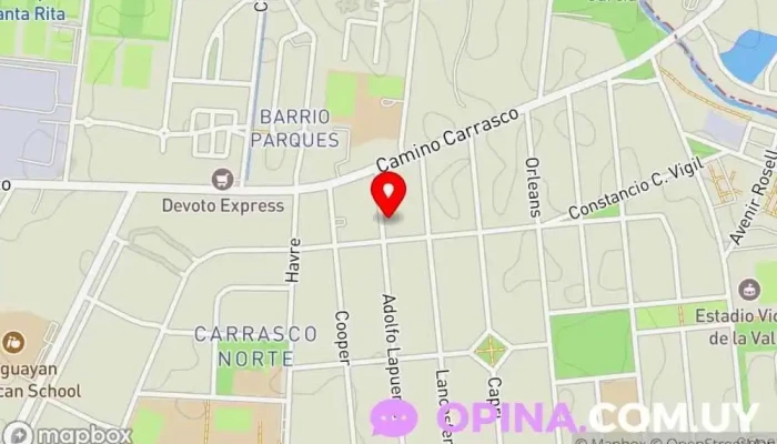 mapa de Psicólogo Bruno Fossati Psicólogo en Montevideo