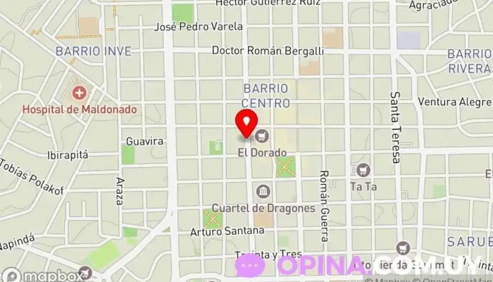 mapa de Psoriahue URUGUAY | MALDONADO Dermatólogo en Punta del Este