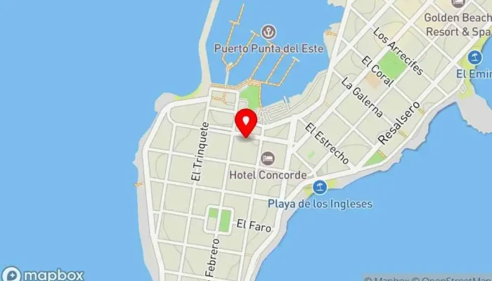 mapa de Pueblo Narakan Restaurante en Punta del Este