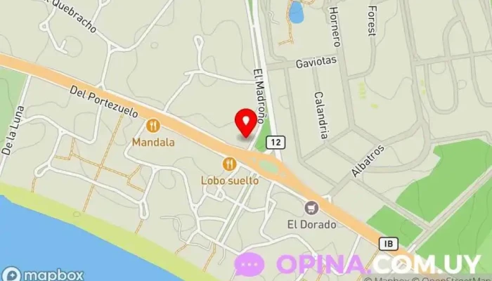 mapa de Punta Ballena Inmobiliaria Agencia inmobiliaria en Maldonado