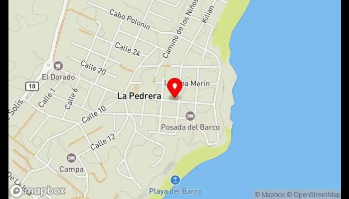 mapa de Pura Vida - La Pedrera Restaurante, Pizzería en La Pedrera