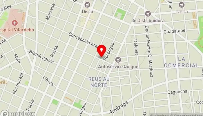 mapa de Puyote.uy  en Montevideo