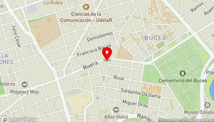 mapa de Que Pintaaaa Restaurante en Montevideo