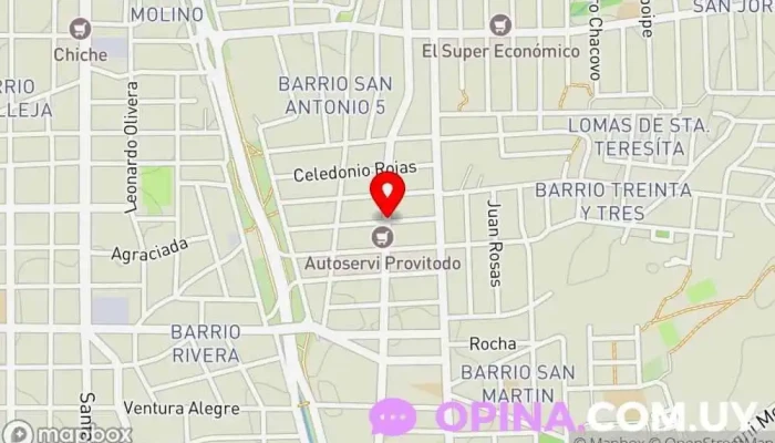 mapa de Quiropráctico Fisioterapeuta en misiones