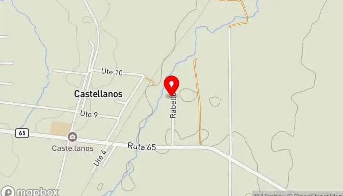 mapa de Rancho Ruiz Bar en Castellanos