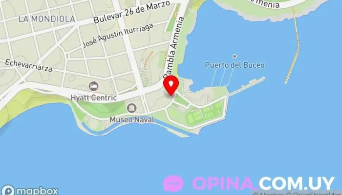 mapa de Raúl Laporta - Asesor inmobiliario Agencia inmobiliaria en Montevideo