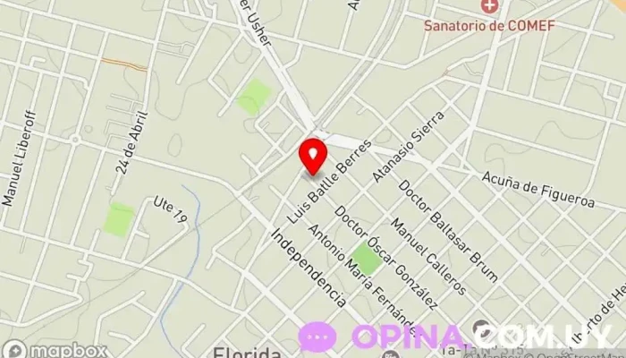 mapa de RE-CREAR Escuela en Florida