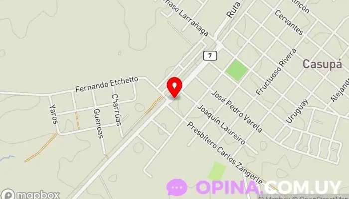 mapa de Remates Casupá Casa de subastas en Casupá