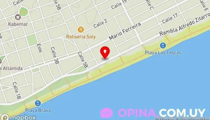 mapa de remax Agencia inmobiliaria en Atlántida