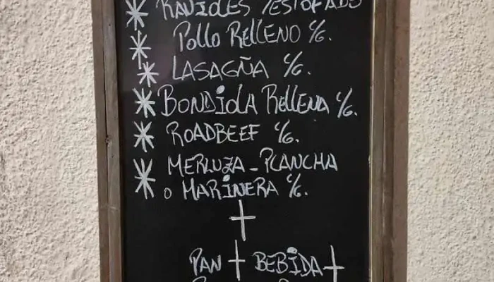 Restaurant El Navegante:  Menu