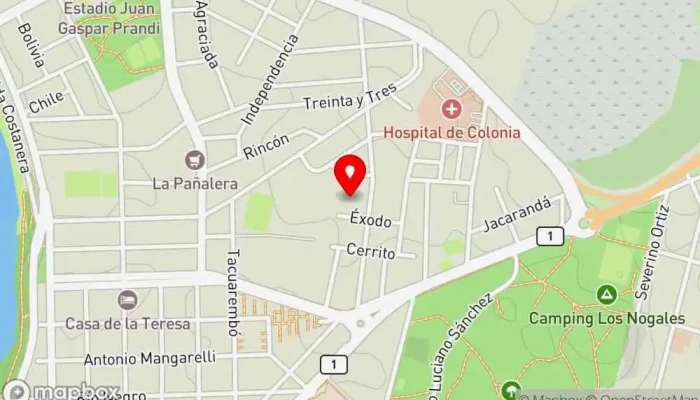 mapa de Restaurante El Apipeyo Restaurante en Col. del Sacramento