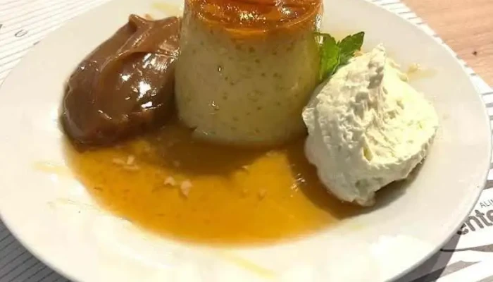 Restaurante El Tonel:  Flan