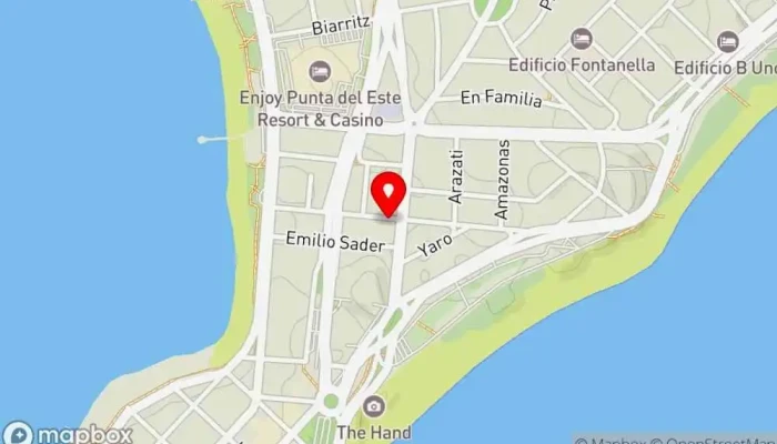 mapa de Restaurante La Nueva Avenida Restaurante en Punta del Este