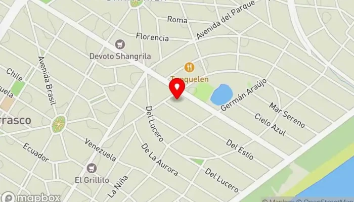 mapa de Restaurante Urban Beer Restaurante en Ciudad de la Costa