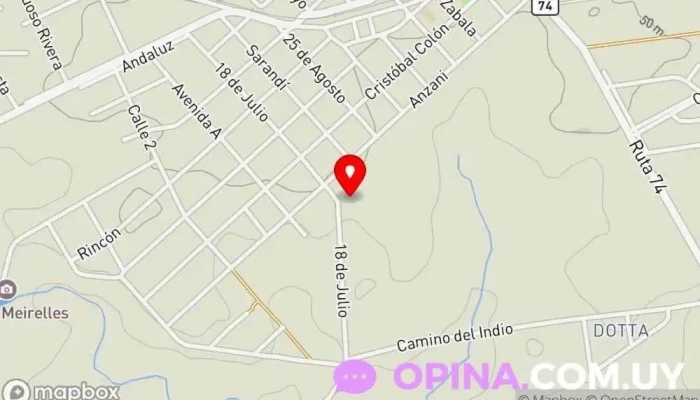 mapa de RICALI Vivero en Joaquín Suárez