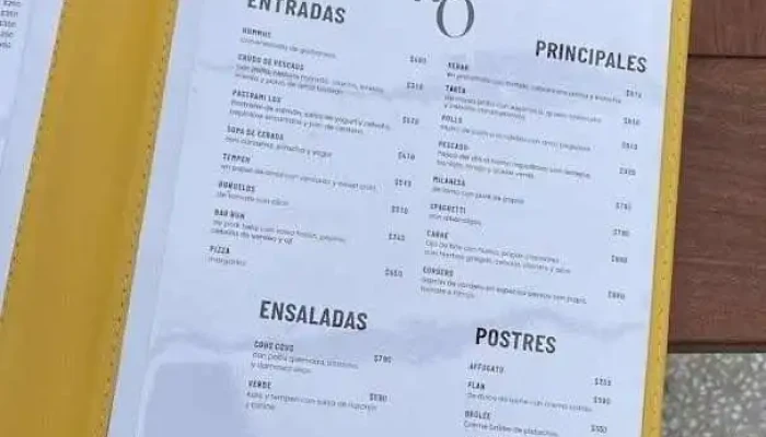 Rio Cafe Restaurant -  Menu - Montevideo