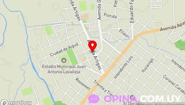 mapa de Romaca Libros Librería en Minas