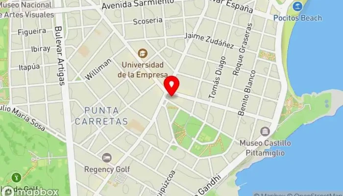 mapa de Rostipub Pub en Montevideo