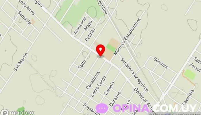 mapa de Rotary Club Progreso Club social en Progreso