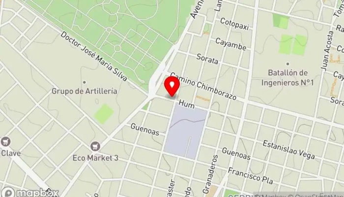 mapa de Roti Bar en Montevideo