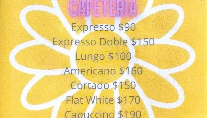 Roticafe La Famosa Menu - Cafetería