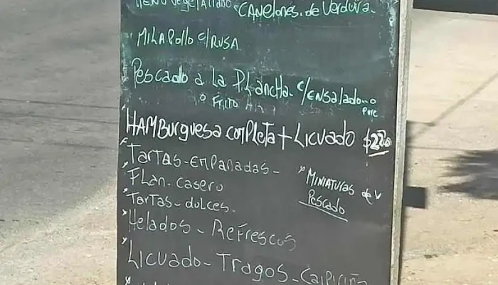 Rotiseria Algo Para Comer:  Menu