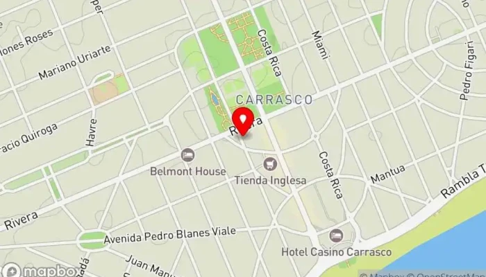mapa de Rudy Burgers Hamburguesería en Montevideo