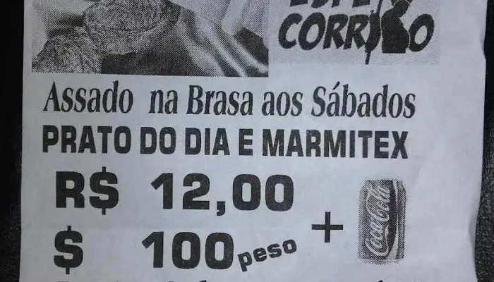 Sabor Brasileiro:  Menu