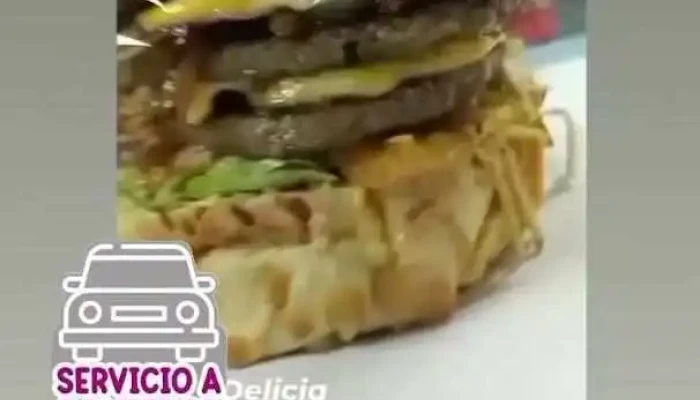 Sabor Colombia Carrito De Hamburguesa:  Comida Reconfortante