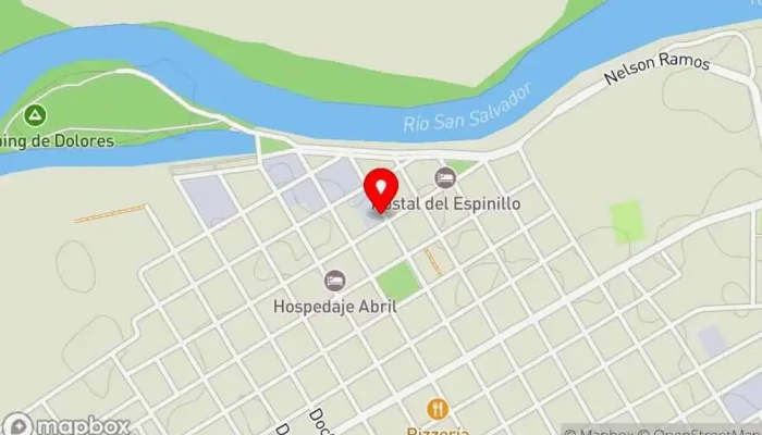 mapa de Sabores Nuestros Pizzería en Dolores