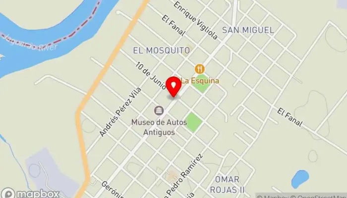 mapa de Sala DE JUEGOS Qtal Club nocturno en Rio Branco