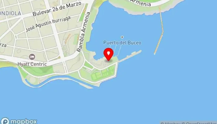 mapa de Salacia Restaurante en Montevideo