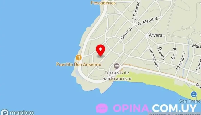 mapa de San Miguel Agencia de alquiler de alojamientos para vacaciones en Piriápolis