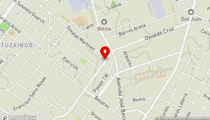 mapa de San ramon Bar en Montevideo