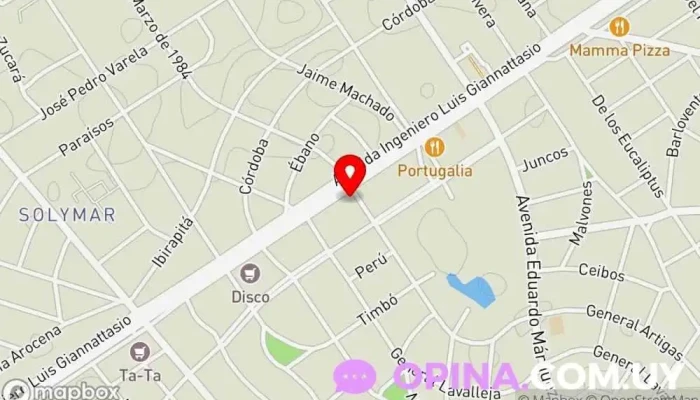 mapa de Santestevan Negocios Inmobiliarios Agencia inmobiliaria en Ciudad de la Costa