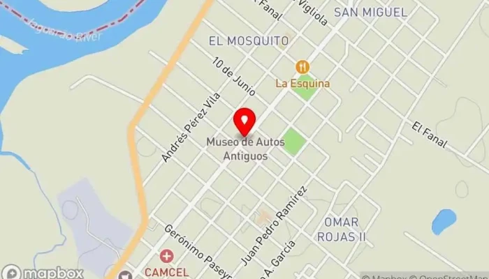 mapa de Sapucá Bar en Rio Branco