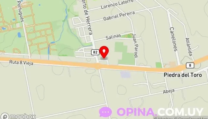 mapa de Select Libros Uruguay Librería en Empalme Olmos