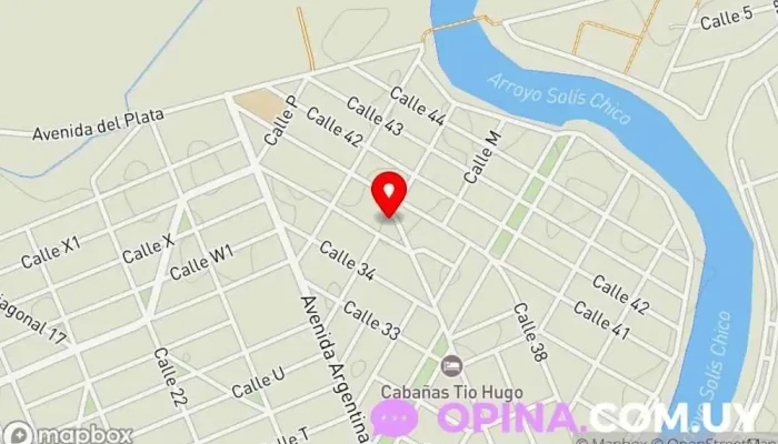 mapa de Sentō Aikido - Bushin Dojo Escuela en Parque del Plata